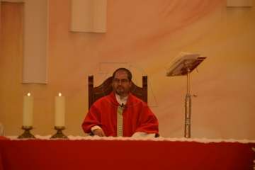 Procesión de Santiago Apóstol en Lomo Cementerio-Telde (Foto Francisco Javier Santana)